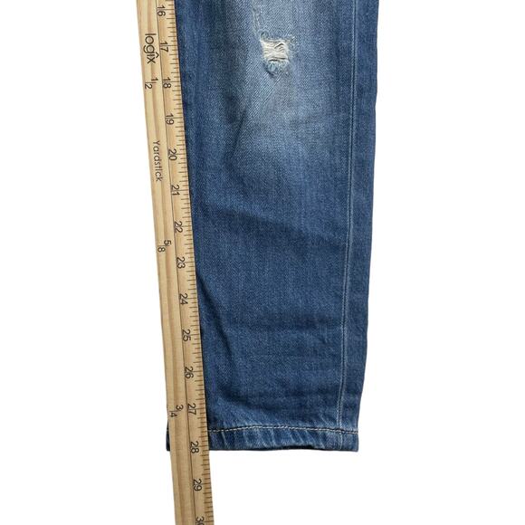KanCan Womens Size 3/25 Mid Rise Boyfriend Fit Distressed Destroy Jeans KC8281M - Picture 11 of 11